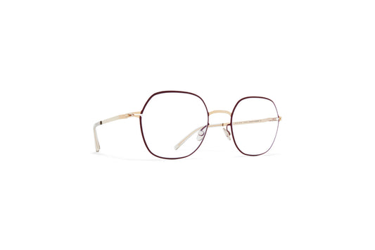 MYKITA KARI CHAMPAGNE GOLD/CRANBERRY