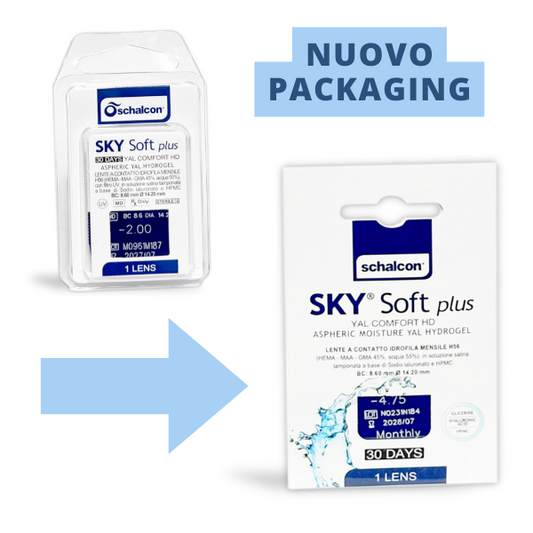 Schalcon Sky Soft Monthly Lenses – Only €4 per Lens