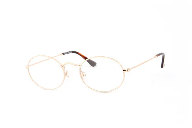 People PE6162 Oval Eyewear Malta | Gold Metal Glasses for Women