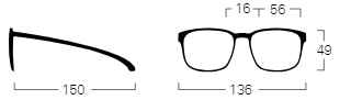 MYKITA ANGUS INDIGO/YALE BLUE