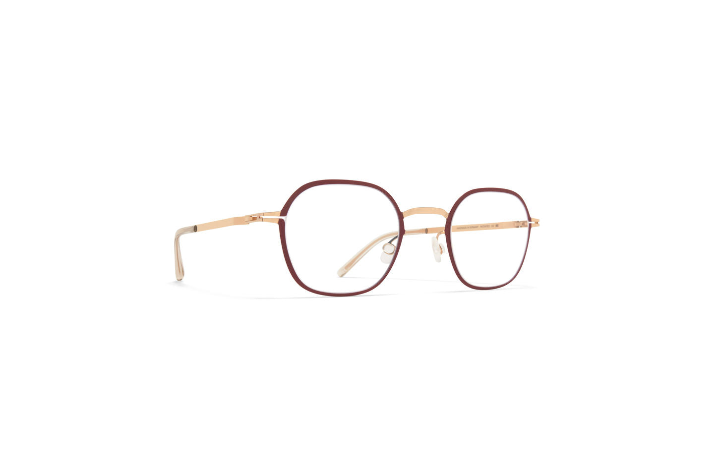 MYKITA JES CHAMPAGNE GOLD/CRANBERRY