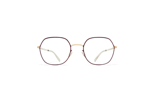 MYKITA KARI CHAMPAGNE GOLD/CRANBERRY