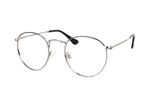 People PE5512 Round Eyewear Malta | Silver Metal Glasses