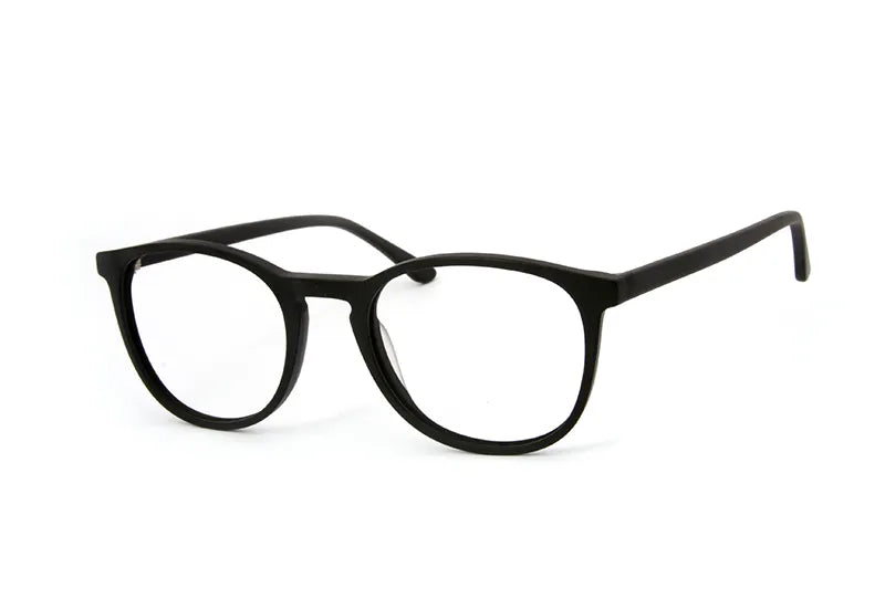 People PE5840 Rectangular Eyewear Malta | Matte Black Glasses