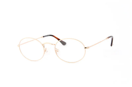 People PE6162 Oval Eyewear Malta | Gold Metal Glasses for Women