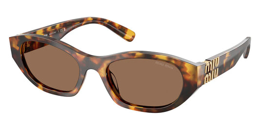 MIU MIU SUNGLASSES - MU A03S 14L60M 53 - Honey Havana