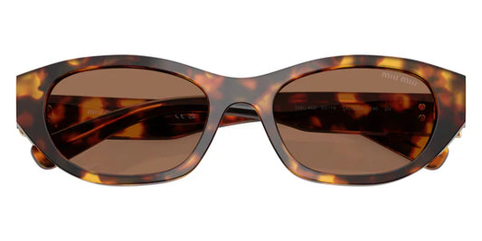 MIU MIU SUNGLASSES - MU A03S 14L60M 53 - Honey Havana